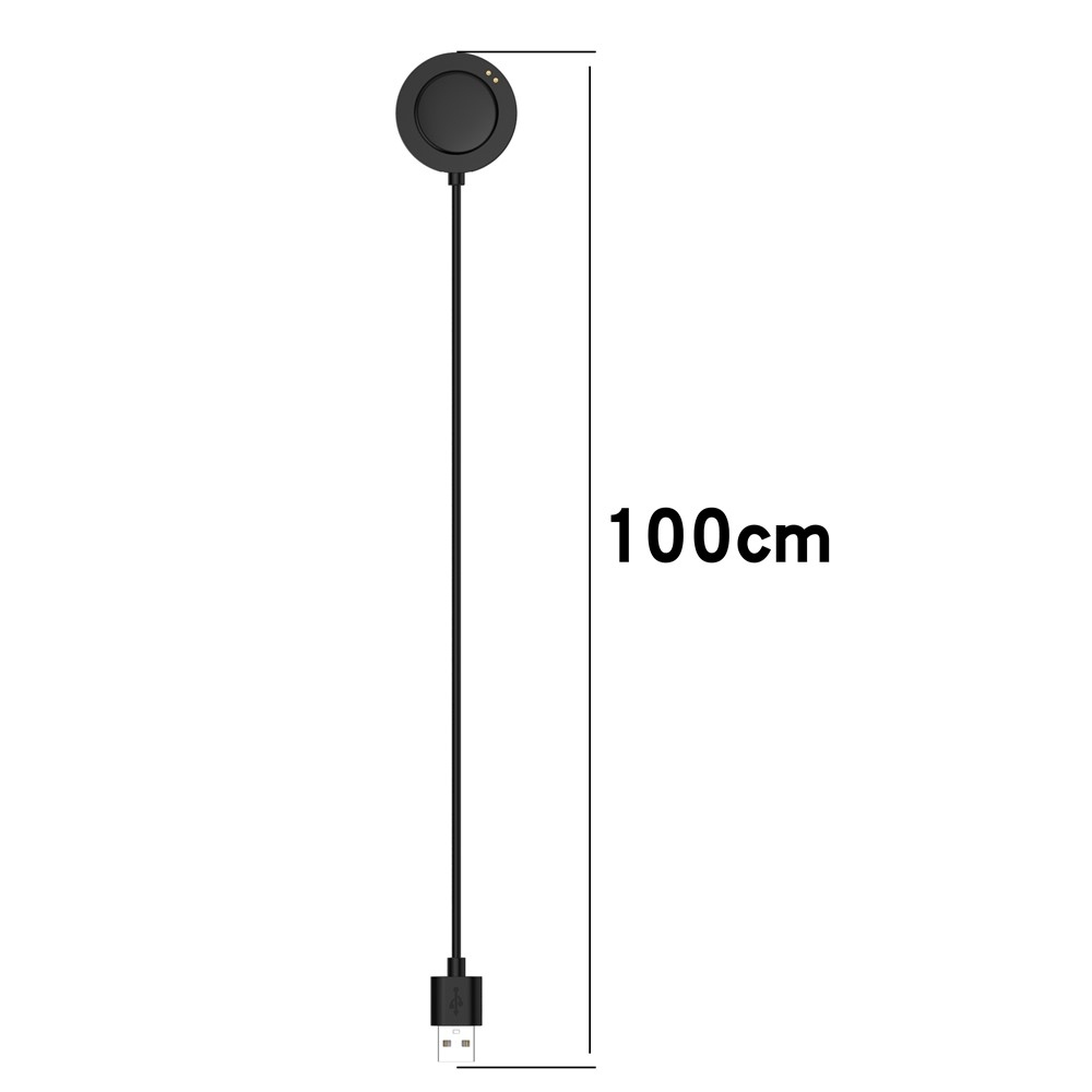 USB-A nabíjecí kabel pro Xiaomi Watch 5 1m - černý