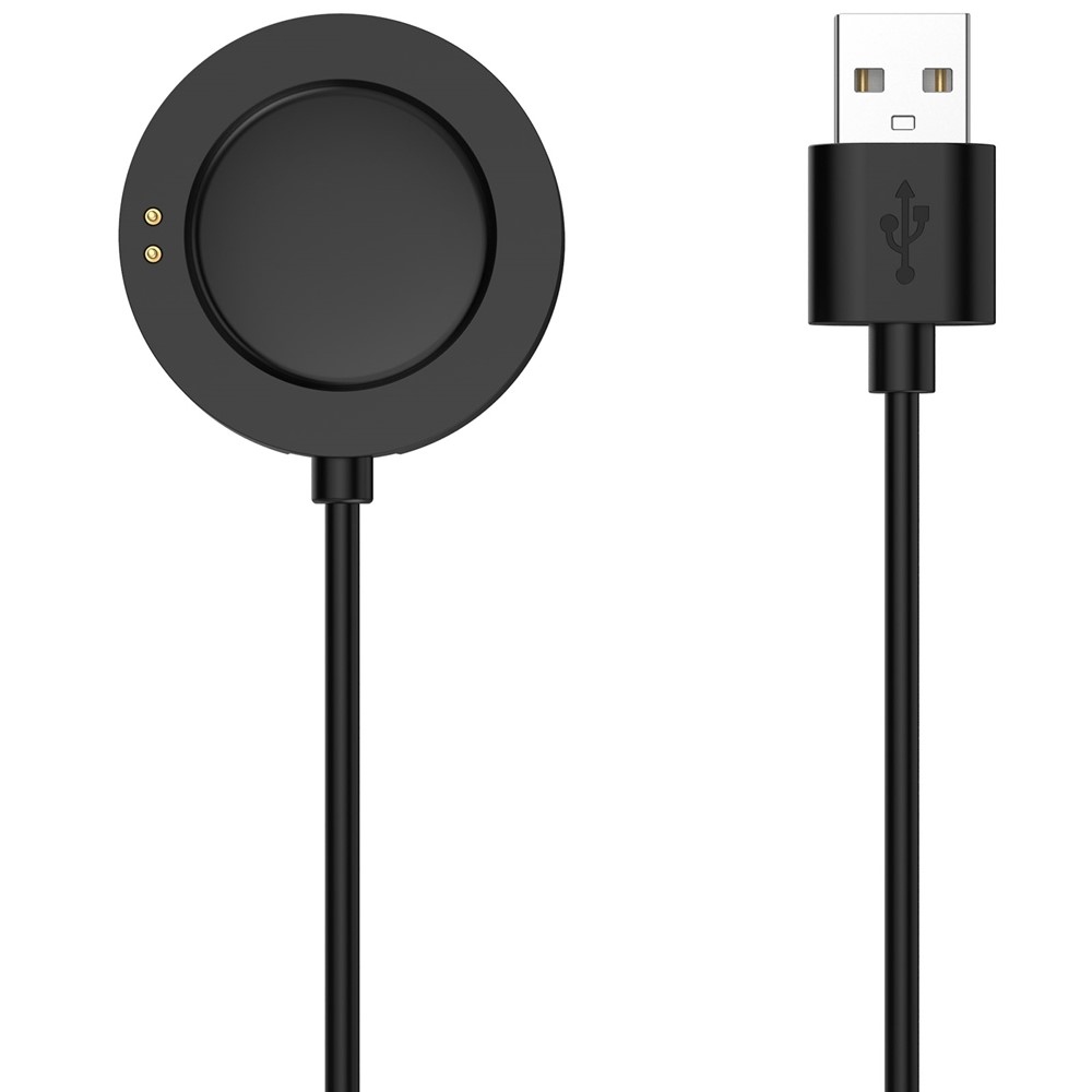 USB-A nabíjecí kabel pro Xiaomi Watch S4 47mm/41mm 1m - černý
