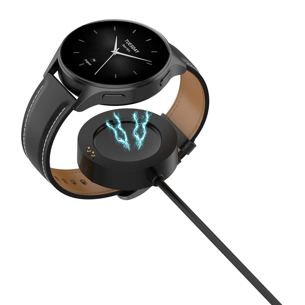 USB-A nabíjecí kabel pro Xiaomi Watch S4 47mm/41mm 1m - černý