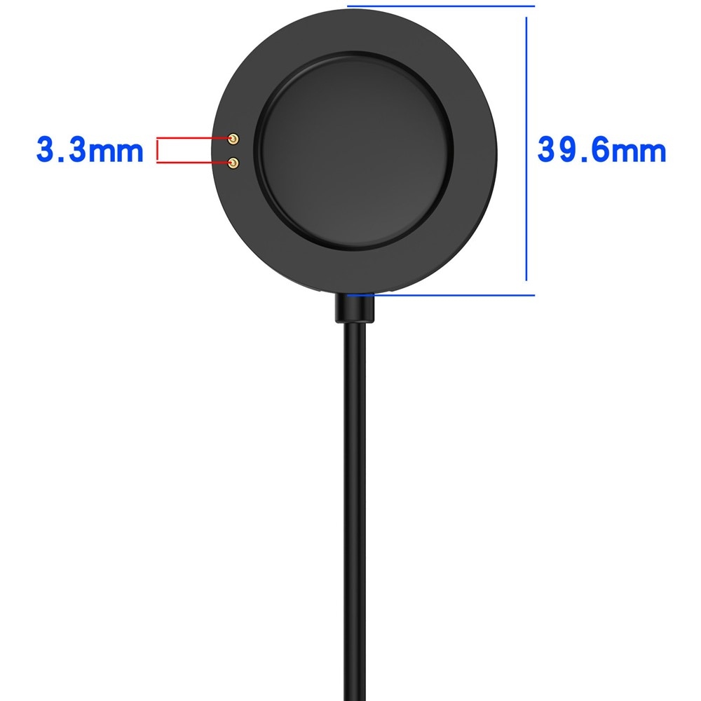 USB-A nabíjecí kabel pro Xiaomi Watch S4 47mm/41mm 1m - černý