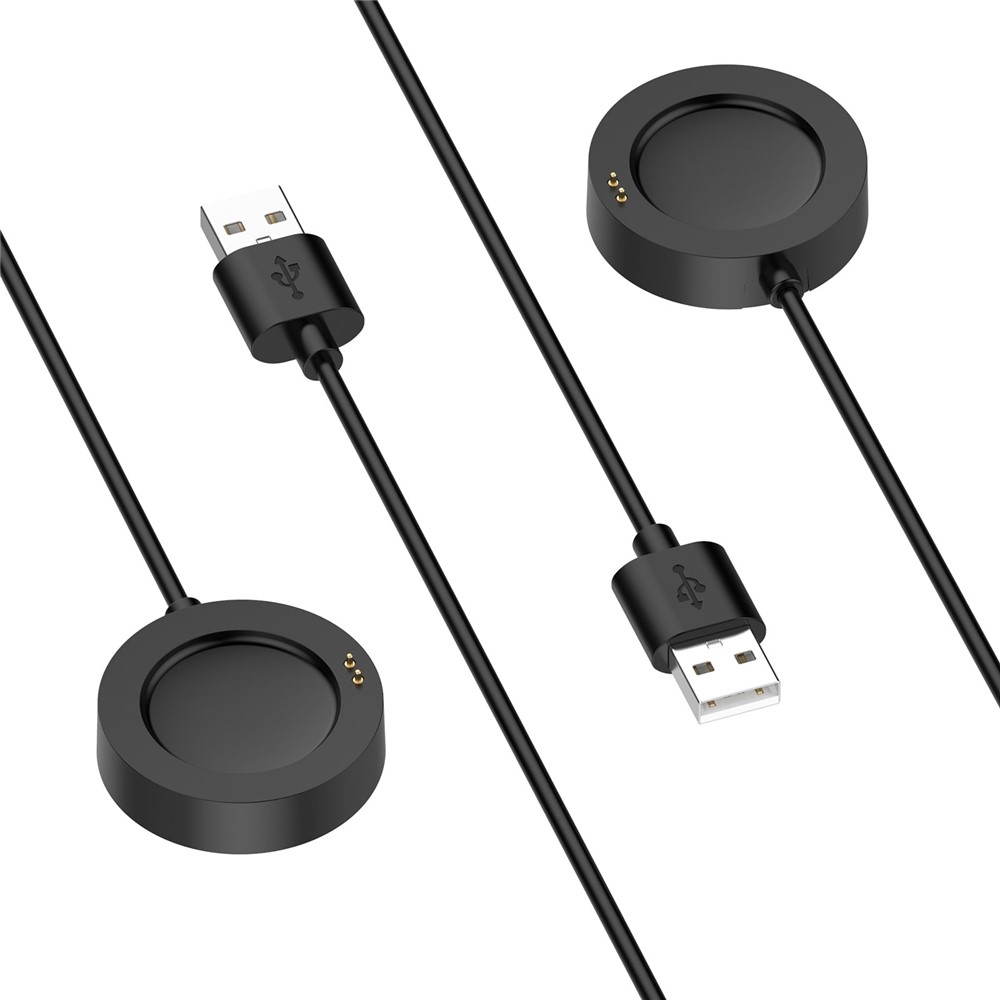 USB-A nabíjecí kabel pro Xiaomi Watch S4 47mm/41mm 1m - černý