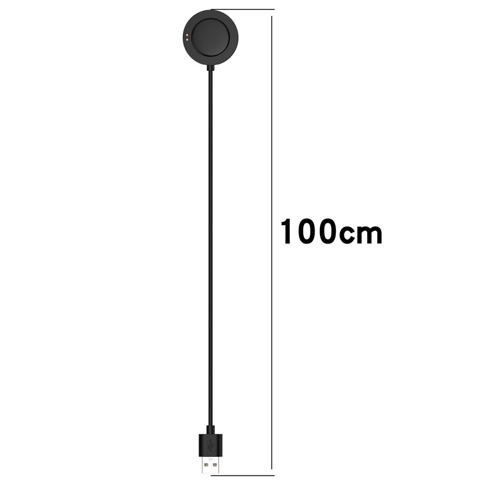 USB-A nabíjecí kabel pro Xiaomi Watch S4 47mm/41mm 1m - černý
