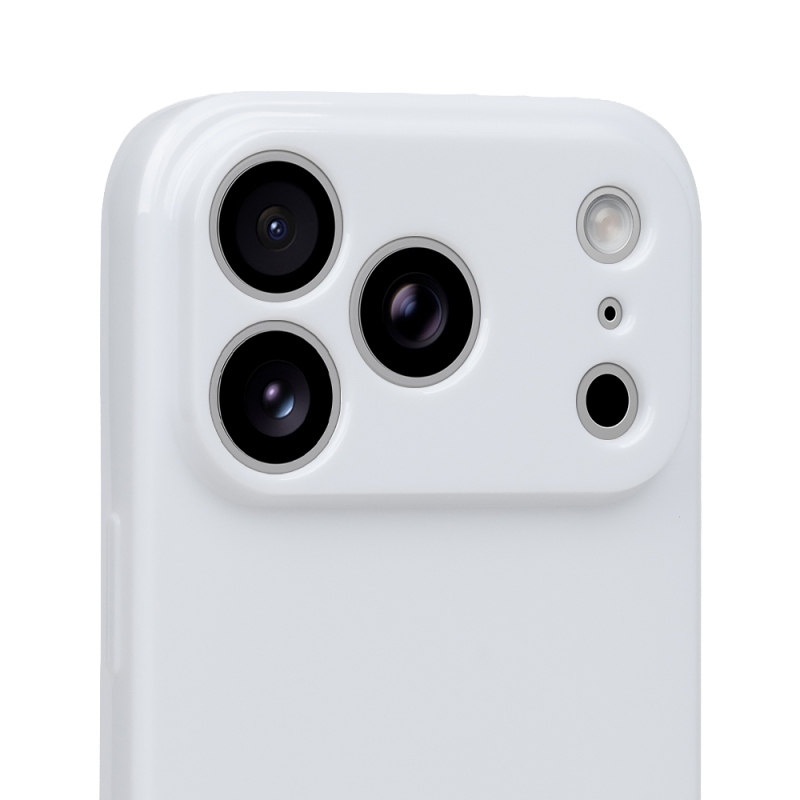 OBAL:ME Glossy Kryt pro Apple iPhone 18 Pro White