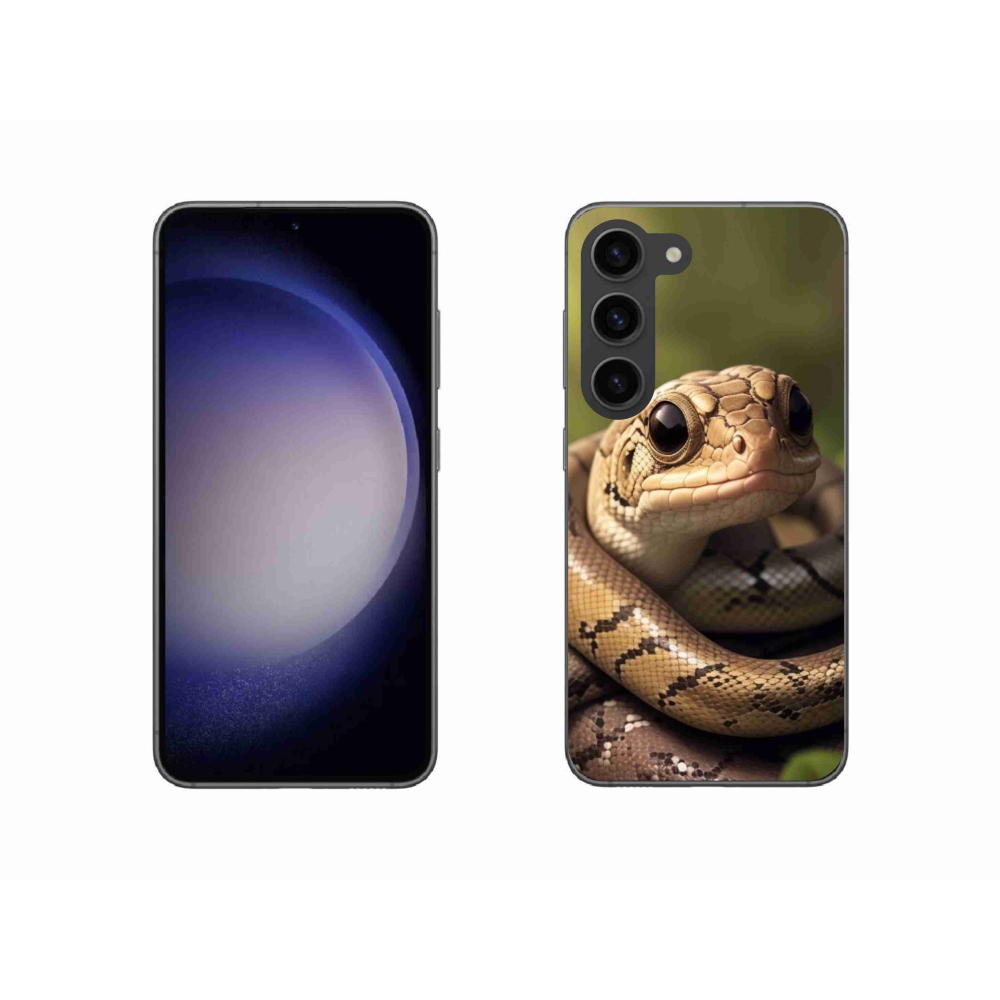 Gelový kryt mmCase na Samsung Galaxy S23 5G - had 1