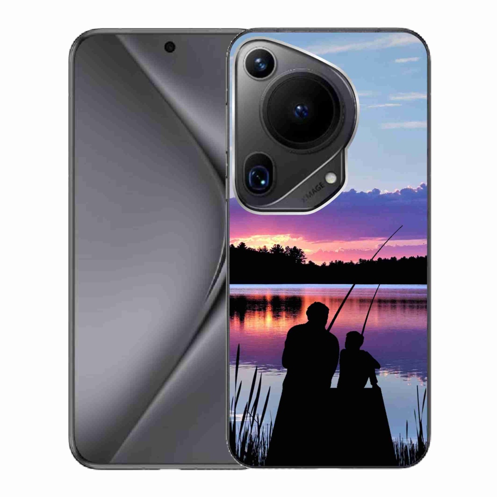 Gelový kryt mmCase na Huawei Pura 70 Ultra - rybaření 2