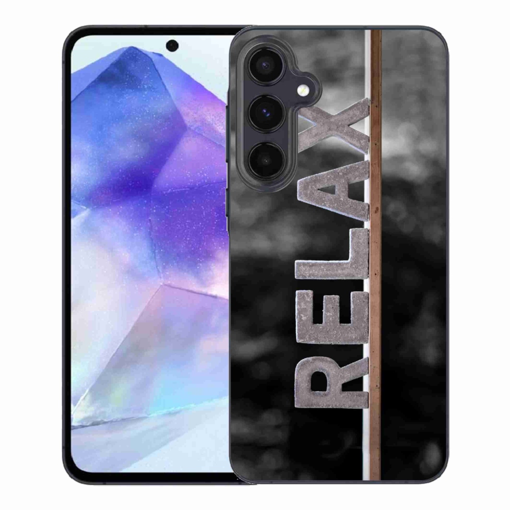 Gelový kryt mmCase na Samsung Galaxy A55 5G - relax 1