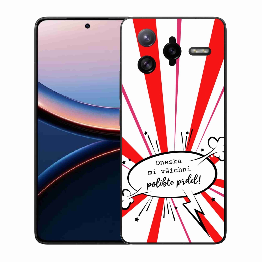 Gelový kryt mmCase na Xiaomi Poco F7 Ultra - vtipný text 15 bílé pozadí