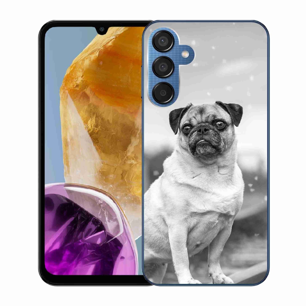 Gelový obal mmCase na Samsung Galaxy M15 5G - mops