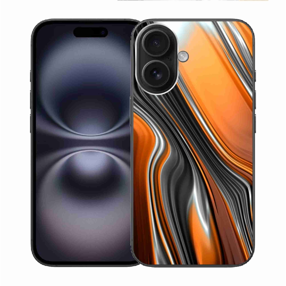Gelový kryt mmCase na iPhone 16 - abstrakt 3