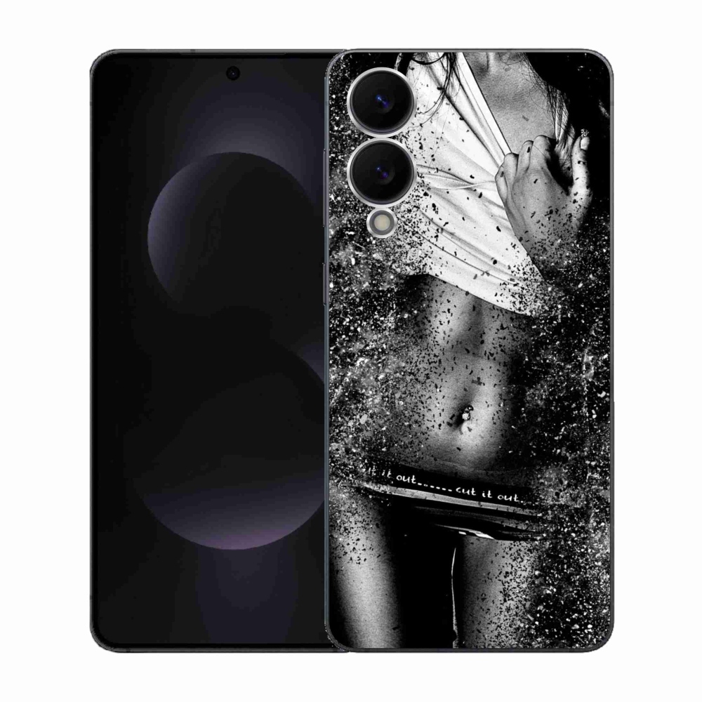 Gelový kryt mmCase na Samsung Galaxy S25 Edge - sexy žena 1