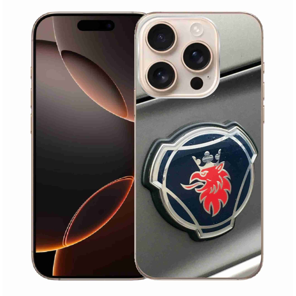 Gelový kryt mmCase na iPhone 16 Pro Max - znak 2