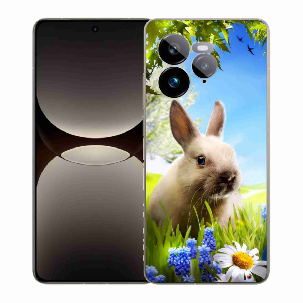 Gelový kryt mmCase na Realme GT 7 Pro 5G - zajíček