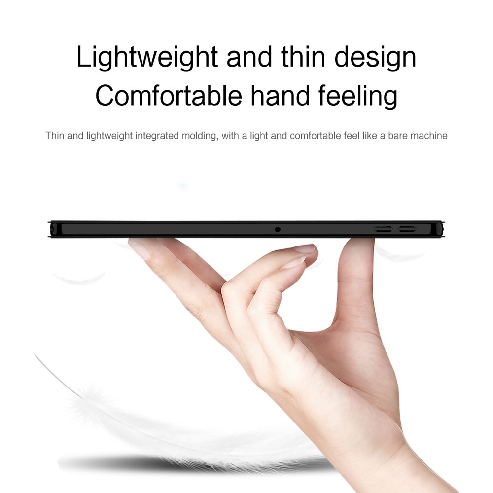Case chytré zavírací pouzdro na Lenovo Tab 10.1 (2025) - černé