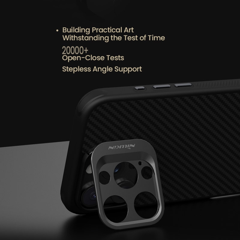 Nillkin CarboProp Aramid Magnetic Zadní Kryt pro Apple iPhone 16 Pro Black