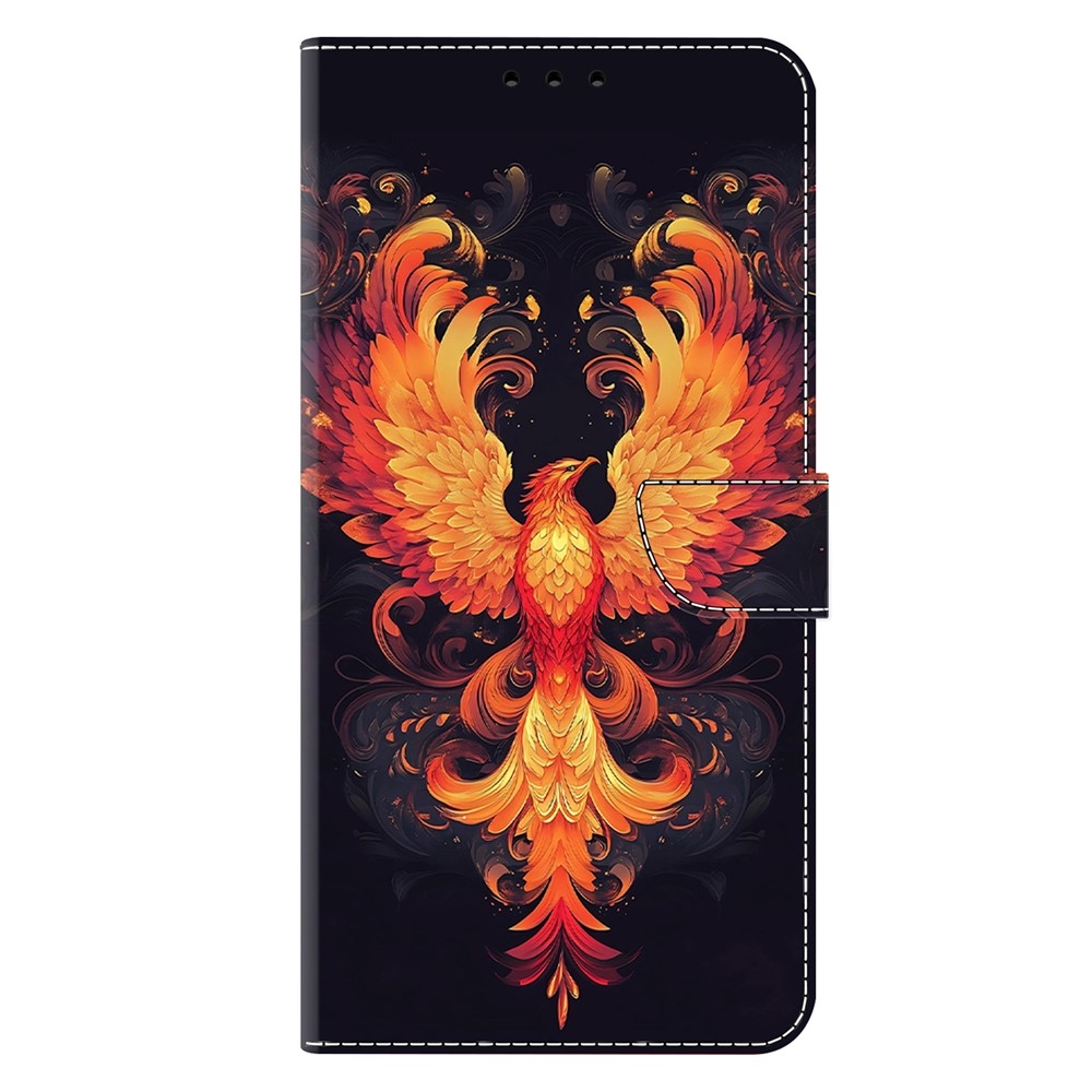 Firmly knížkové pouzdro na Samsung Galaxy A17 5G/A26 5G - ohnivý pták