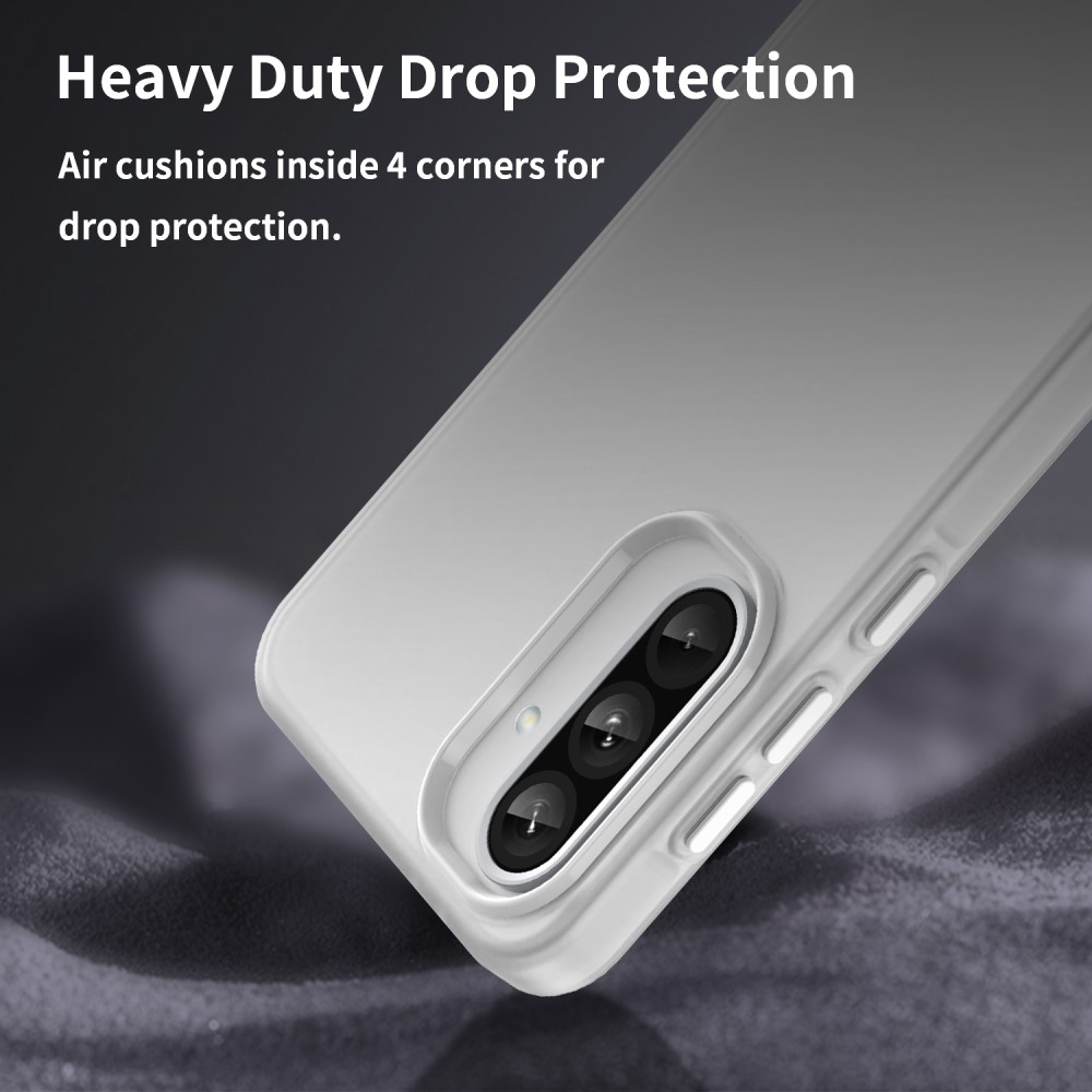 Candys matný gelový obal na Samsung Galaxy A36 5G/A56 5G - bílý