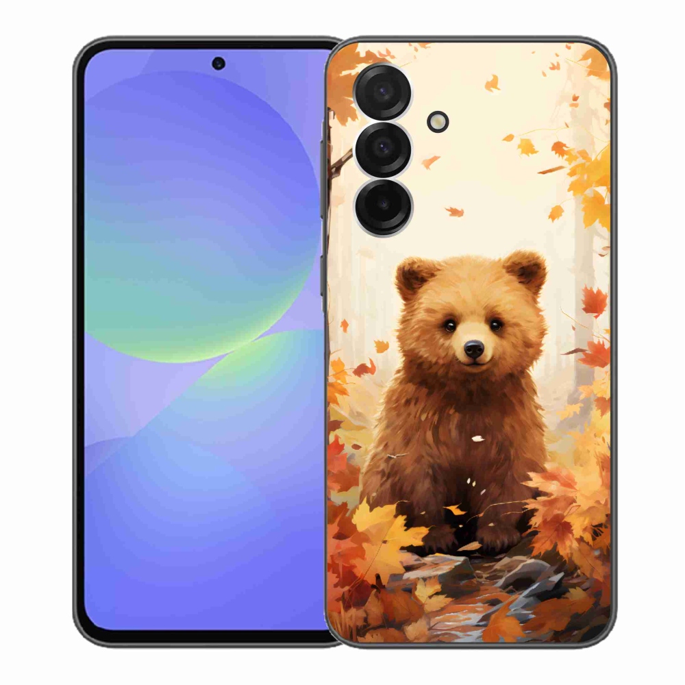 Gelový kryt mmCase na Samsung Galaxy A36 5G - medvěd v lese