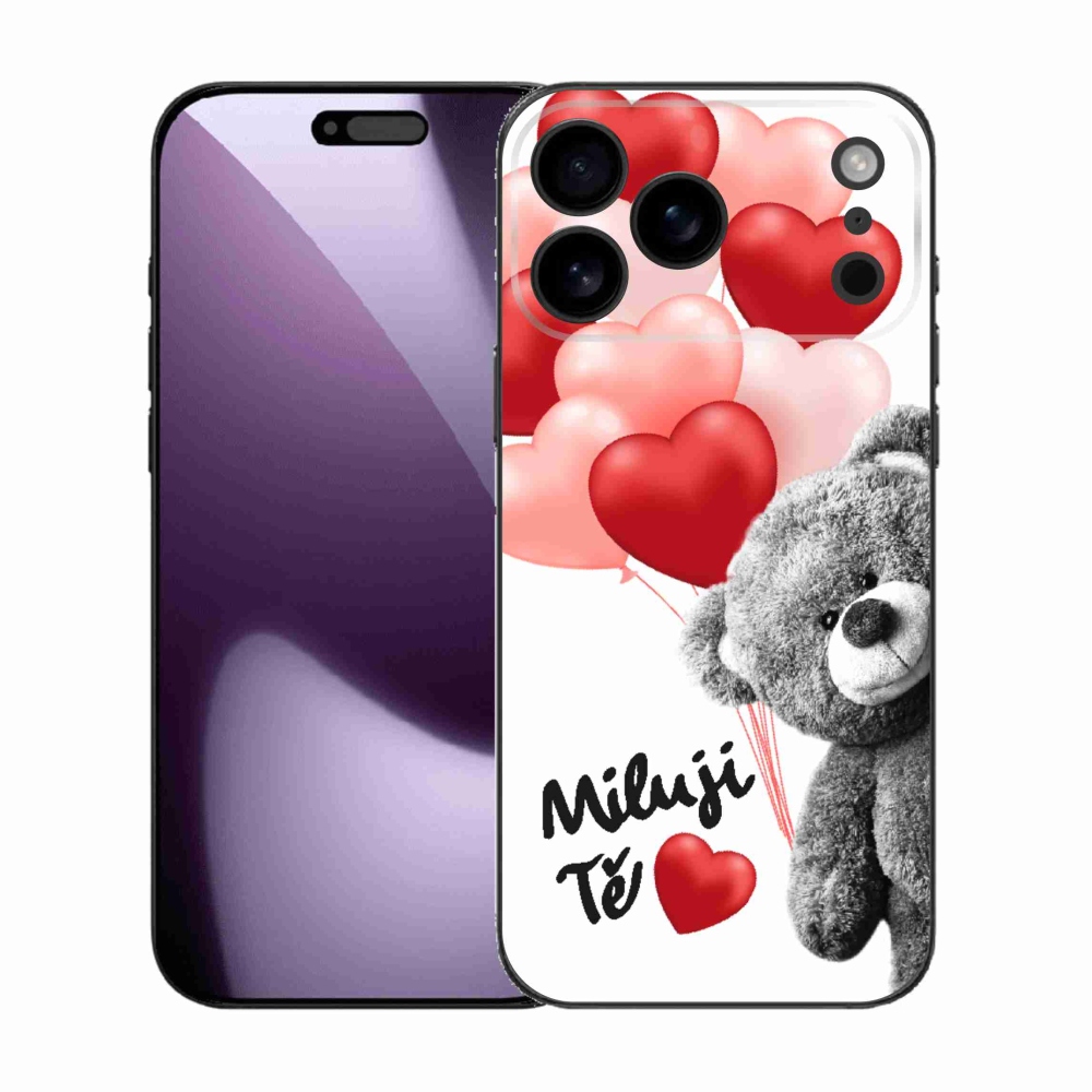 Gelový kryt mmCase na iPhone 17 Pro Max - miluji Tě