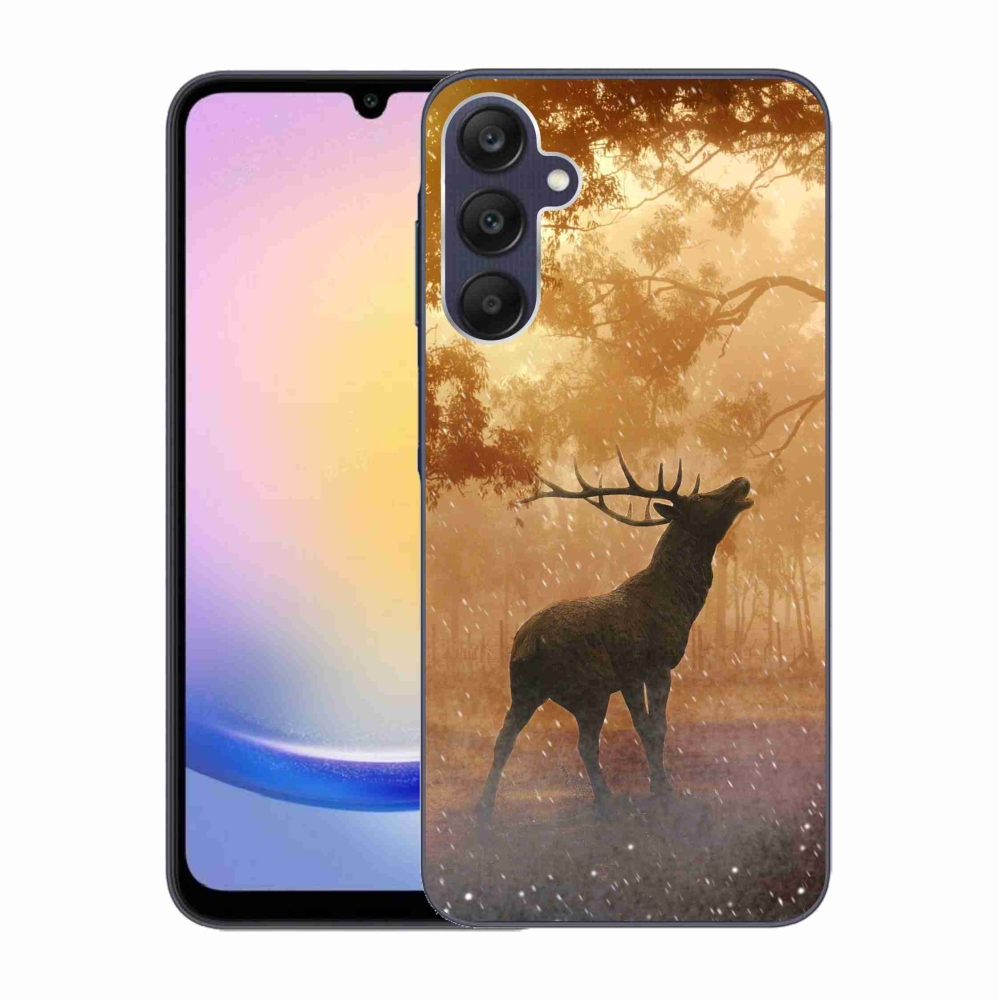 Gelový kryt mmCase na Samsung Galaxy A25 5G - jelen v říji