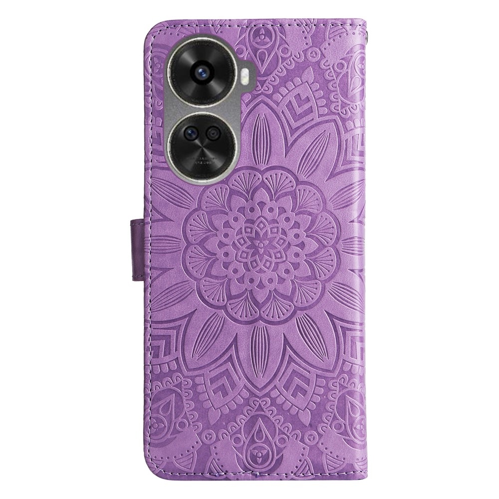 Sunflower knížkové pouzdro na Huawei Nova 12 SE - fialové
