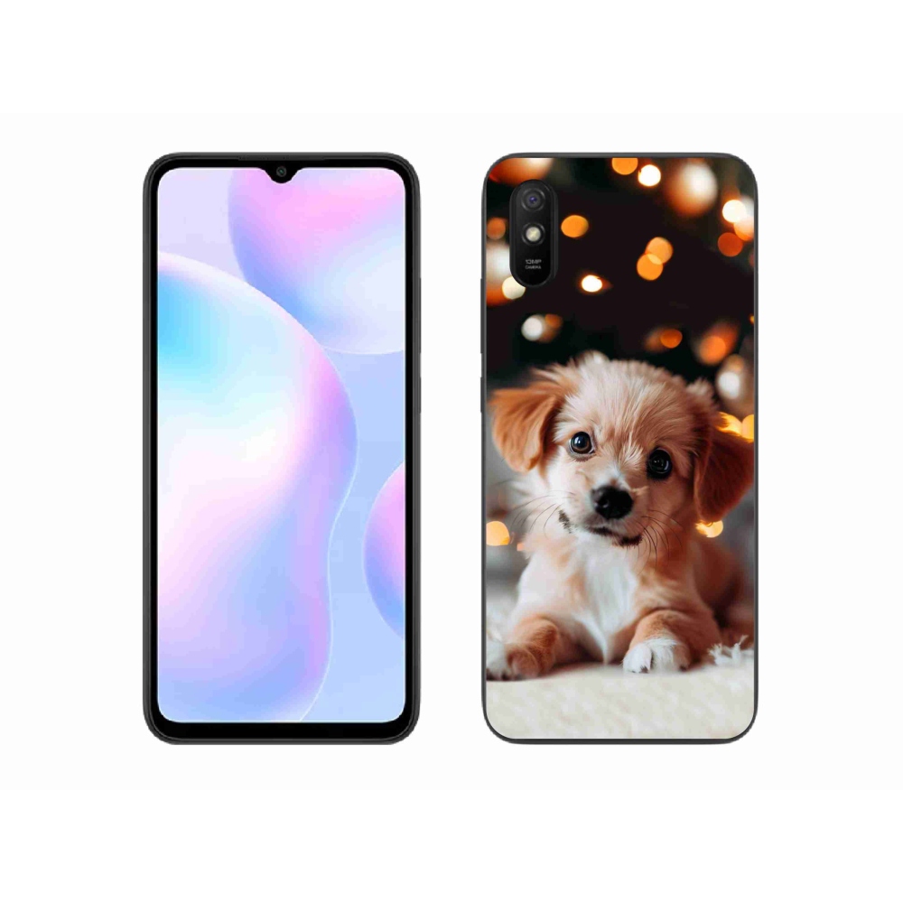 Gelový kryt mmCase na Xiaomi Redmi 9A - štěňátko