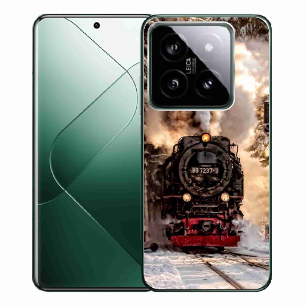 Gelový kryt mmCase na Xiaomi 14 Pro - vlak