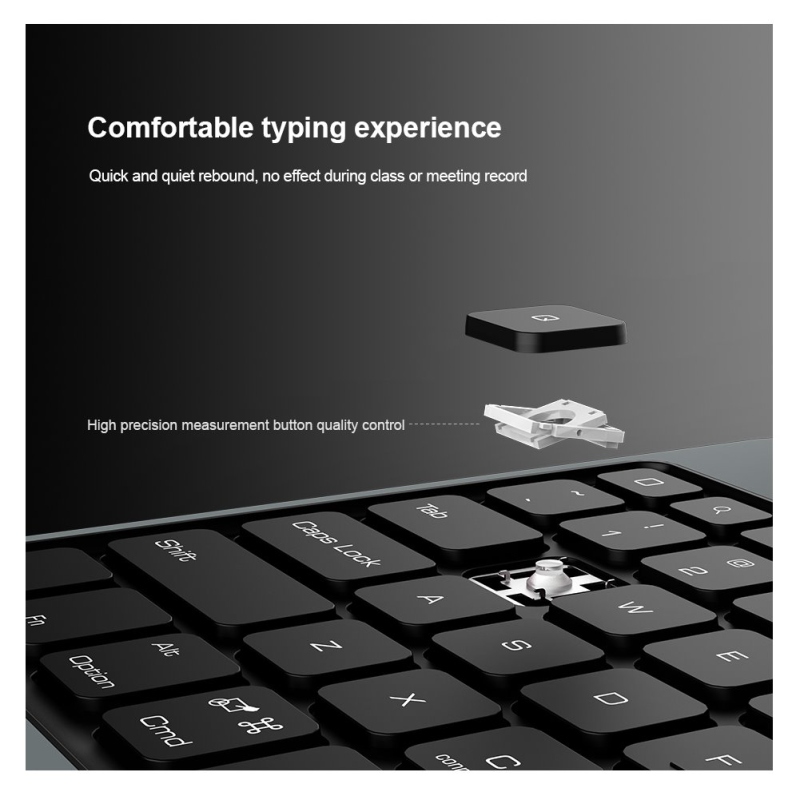 Nillkin Bumper Link Keyboard Case (Backlit Version) pro iPad 10.9 2022 Black