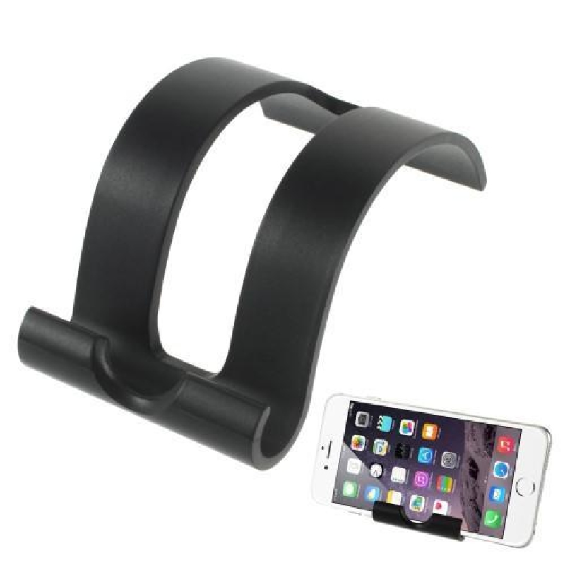 UX stylový držák na mobilní telefony - černý