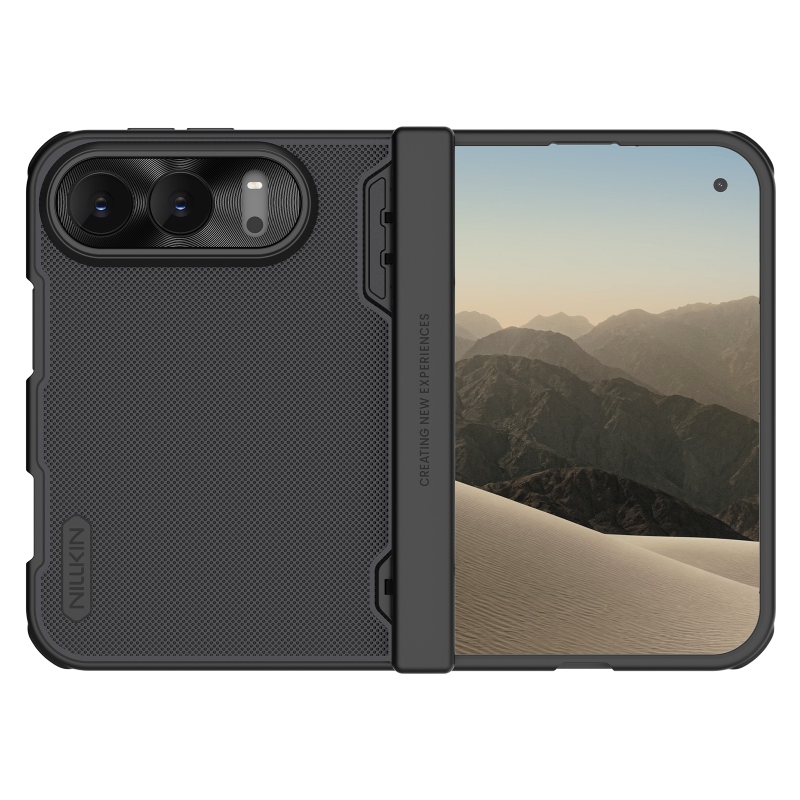 Nillkin Super Frosted FOLD Magnetic Zadní Kryt pro Apple iPhone Duo Black