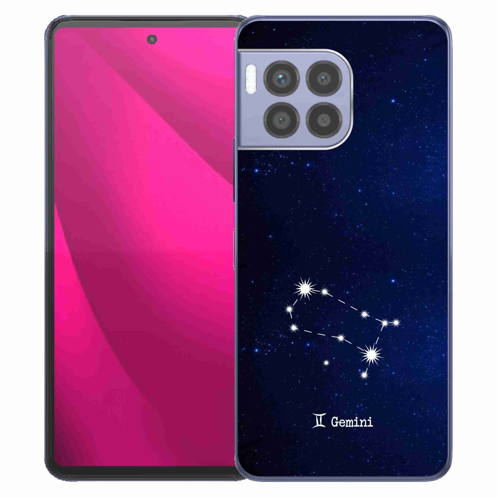 Gelový kryt mmCase na T-Mobile T Phone 2 Pro - souhvězdí Blíženců
