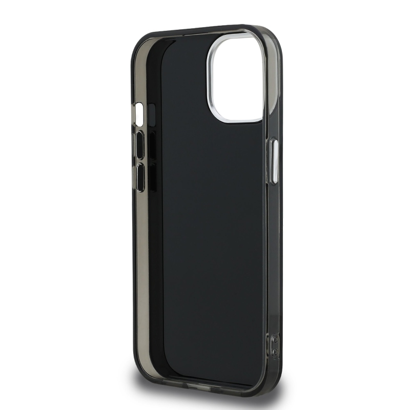 Karl Lagerfeld IML Aquarelle Karl Zadní Kryt pro iPhone 15 Black