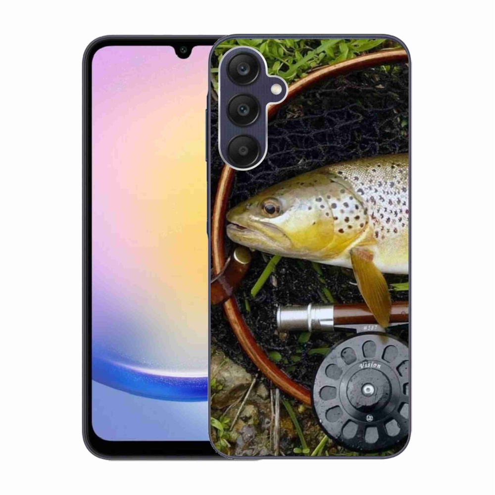 Gelový obal mmCase na Samsung Galaxy A25 5G - pstruh 2