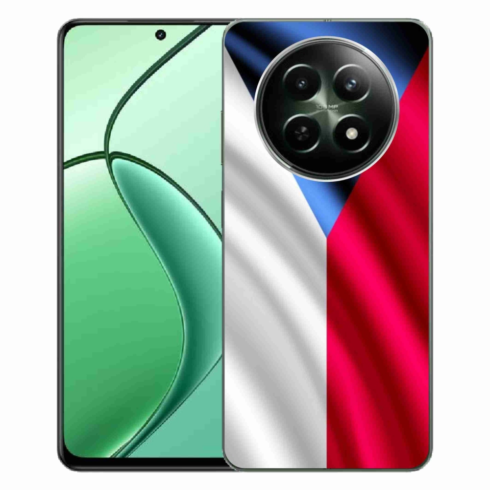 Gelový kryt mmCase na Realme 12 5G/12x 5G - česká vlajka