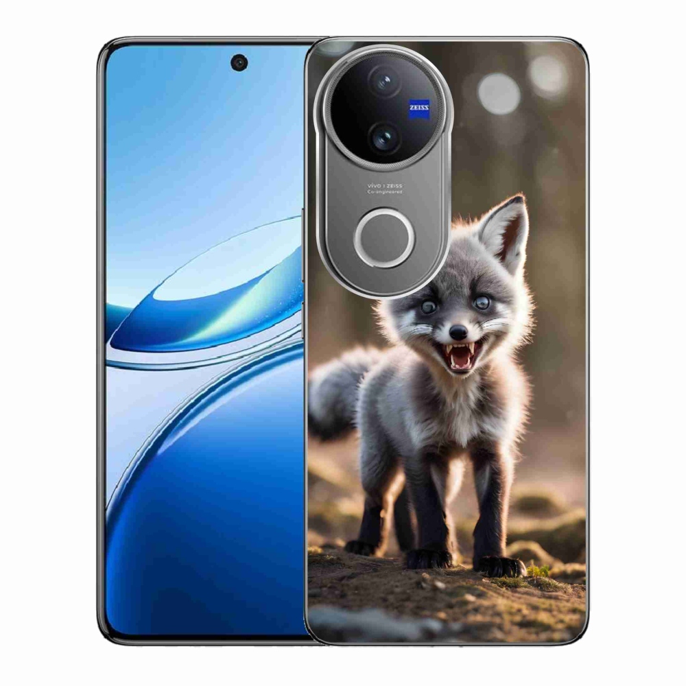 Gelový kryt mmCase na Vivo V50 5G - rozzuřená liška