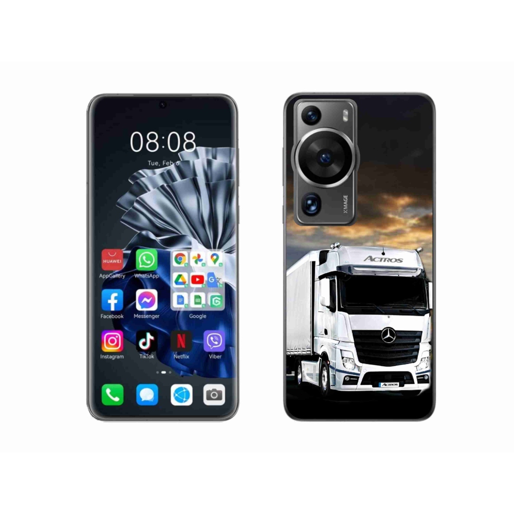 Gelový kryt mmCase na Huawei P60 Pro - kamion