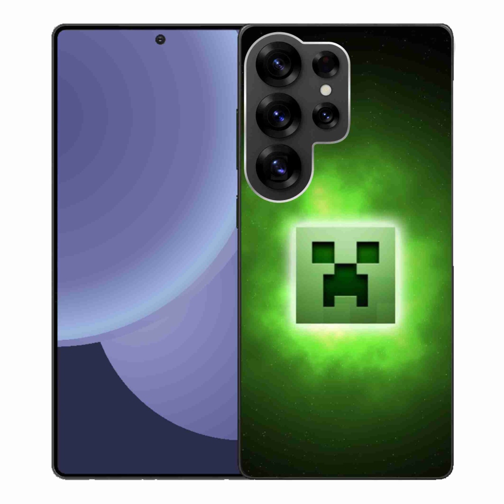 Gelový kryt mmCase na Samsung Galaxy S25 Ultra - minecraft