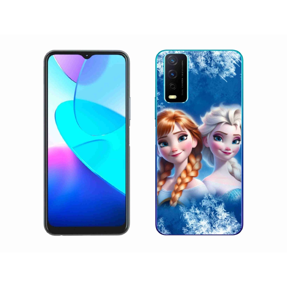 Gelový kryt mmCase na Vivo Y11s/Y20s - ledové království 2