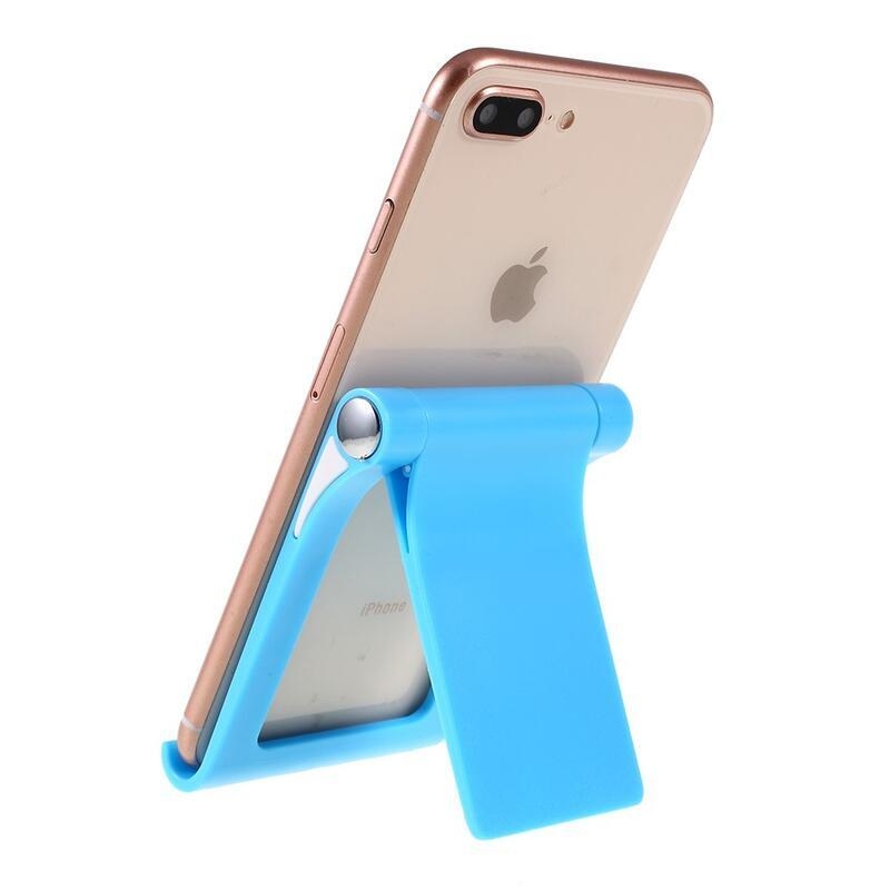 V-Stand polohovatelný stojánek na mobilní telefon - modrý