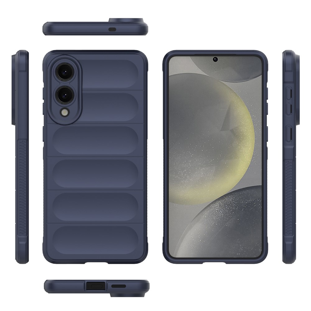 Rugg odolný gelový obal na Samsung Galaxy S25 Edge - tmavěmodrý