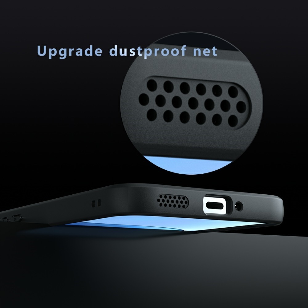 Case matný gelový obal s MagSafe na Xiaomi Poco F7 5G - černý