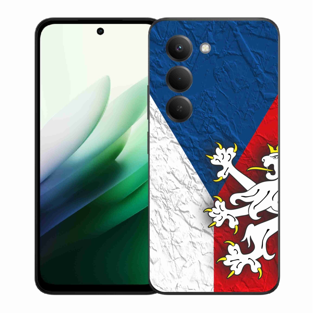 Gelový kryt mmCase na Xiaomi Redmi 15 5G (169mm) - česká vlajka 1