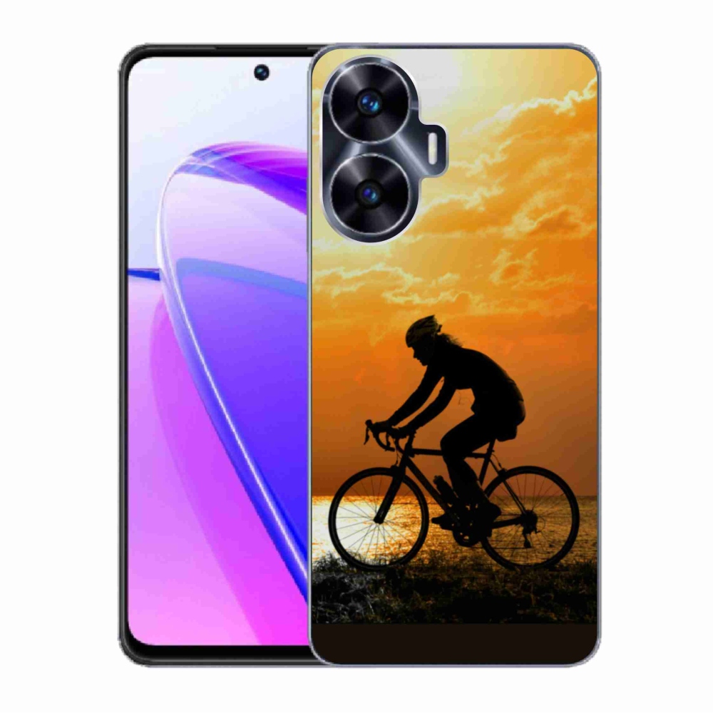Gelový kryt mmCase na Realme C55 - cyklovýlet