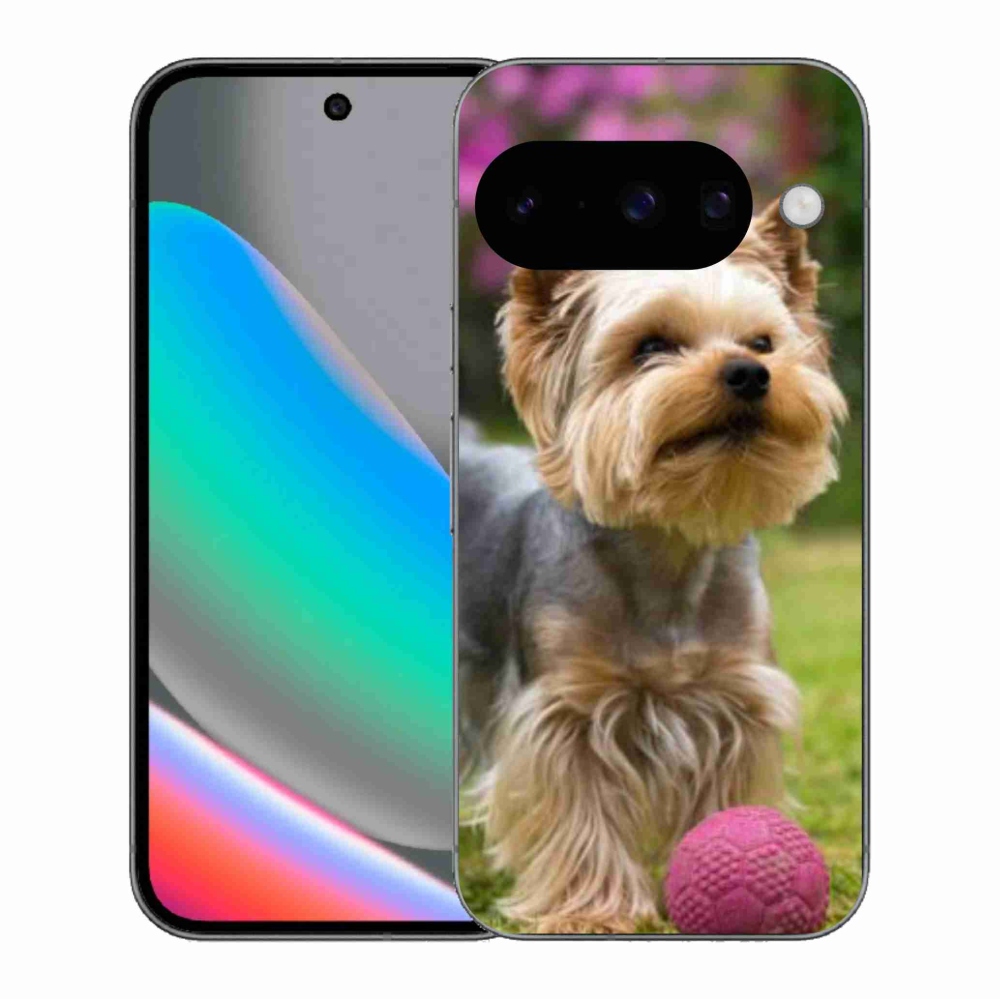 Gelový kryt mmCase na Google Pixel 10 - jorkšír 4