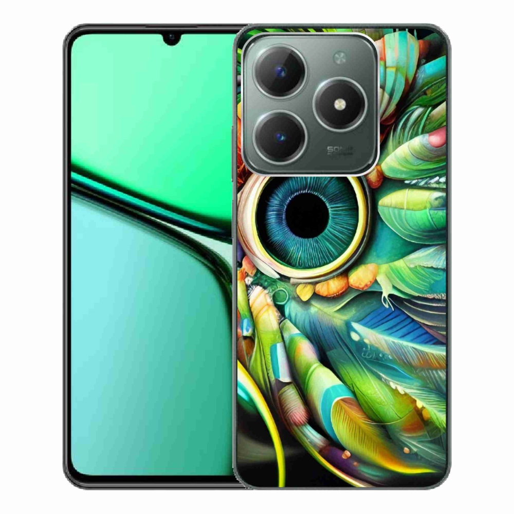 Gelový kryt mmCase na Realme C61 - abstraktní motiv 18
