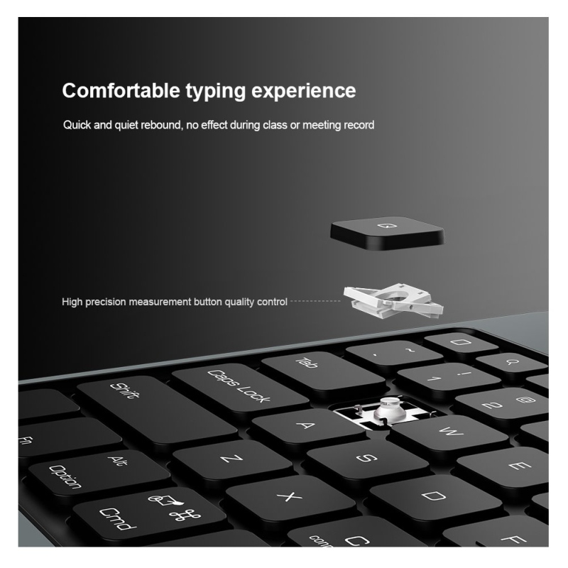 Nillkin Bumper Link Keyboard Case (Backlit Version) pro iPad 10.2 2019/2020/2021 Black