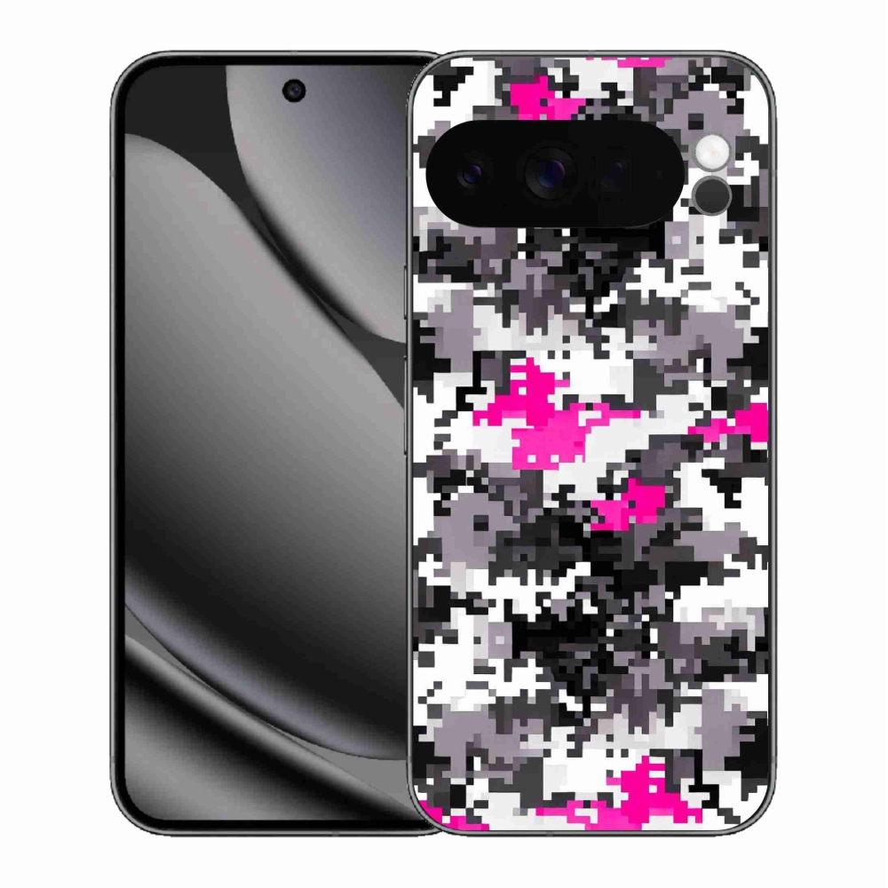Gelový kryt mmCase na Google Pixel 10 Pro XL - maskáčový vzor 4