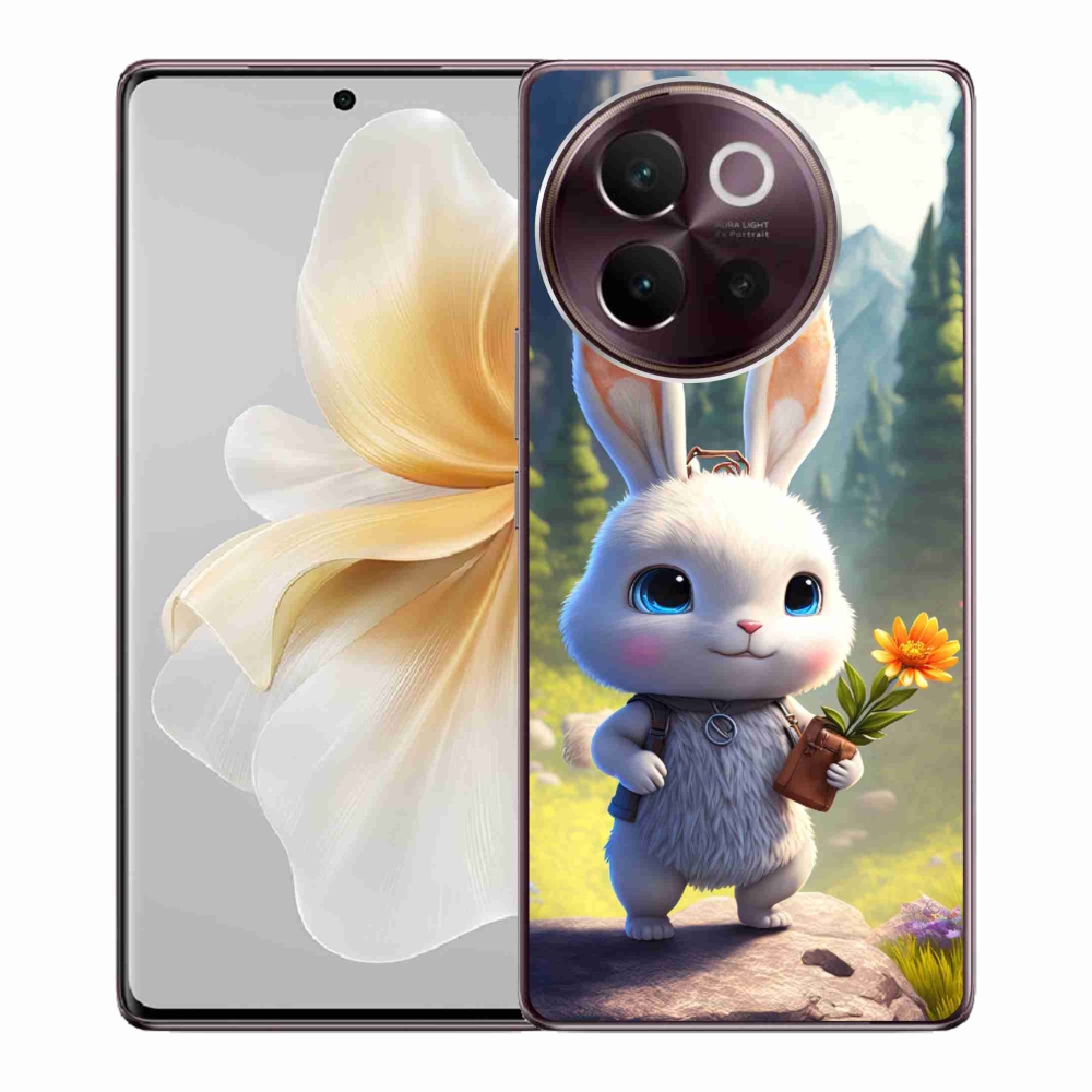 Gelový kryt mmCase na Vivo V40 Lite 5G - roztomilý králíček