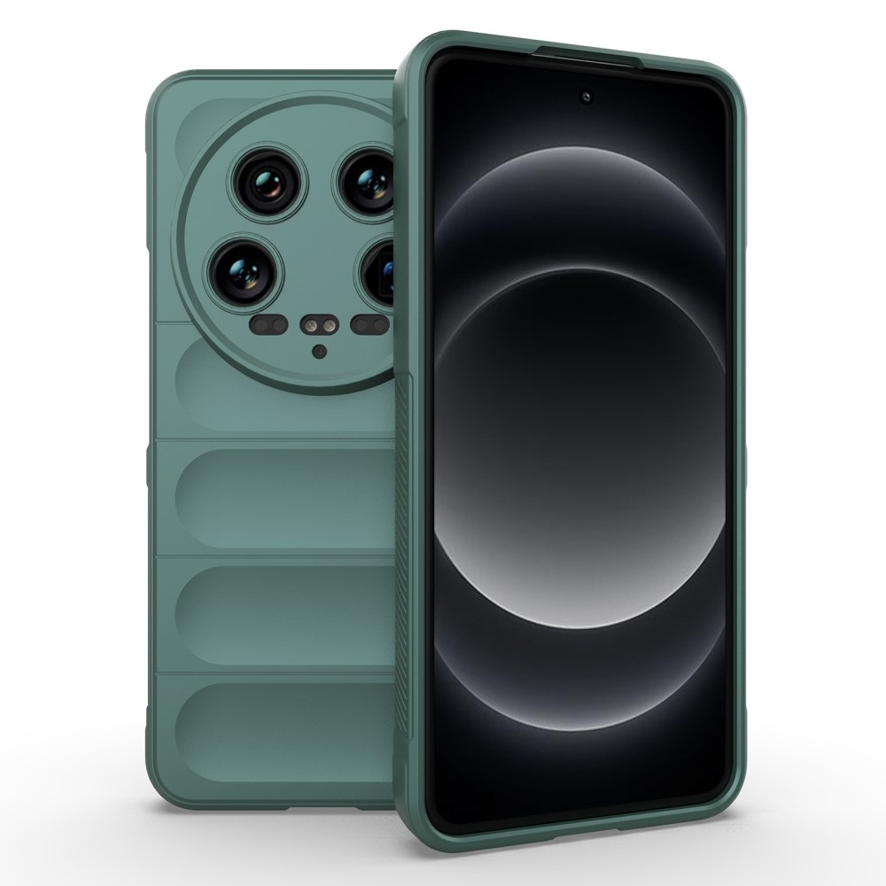 Rugg odolný gelový obal na Xiaomi 14 Ultra - zelený