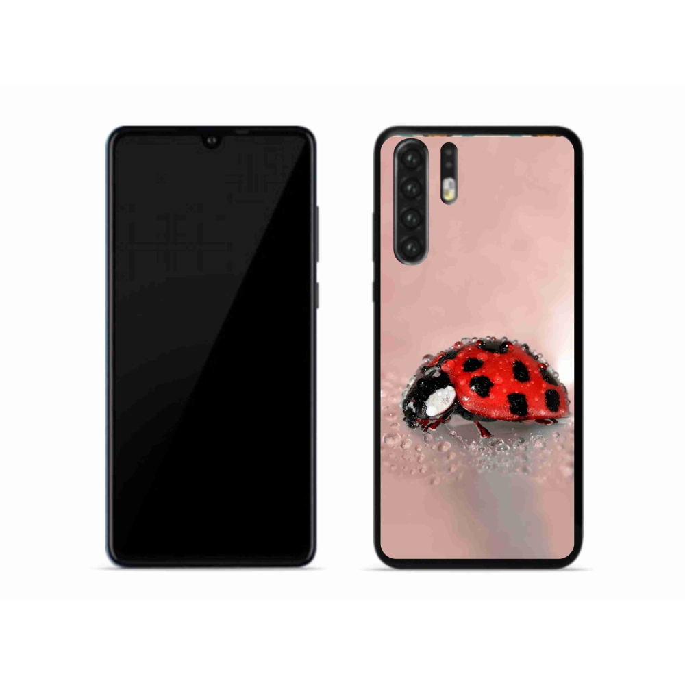 Gelový kryt mmCase na mobil Huawei P30 Pro - beruška