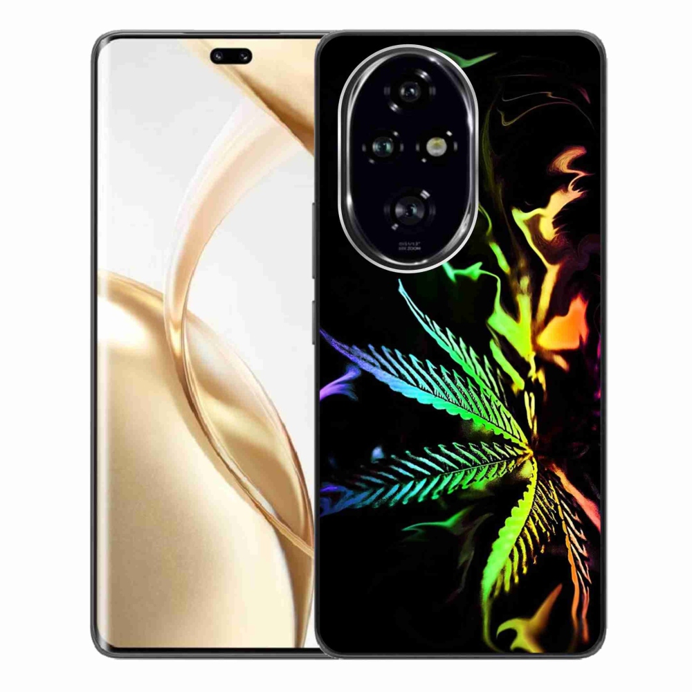 Gelový kryt mmCase na Honor 200 Pro 5G - konopí 2